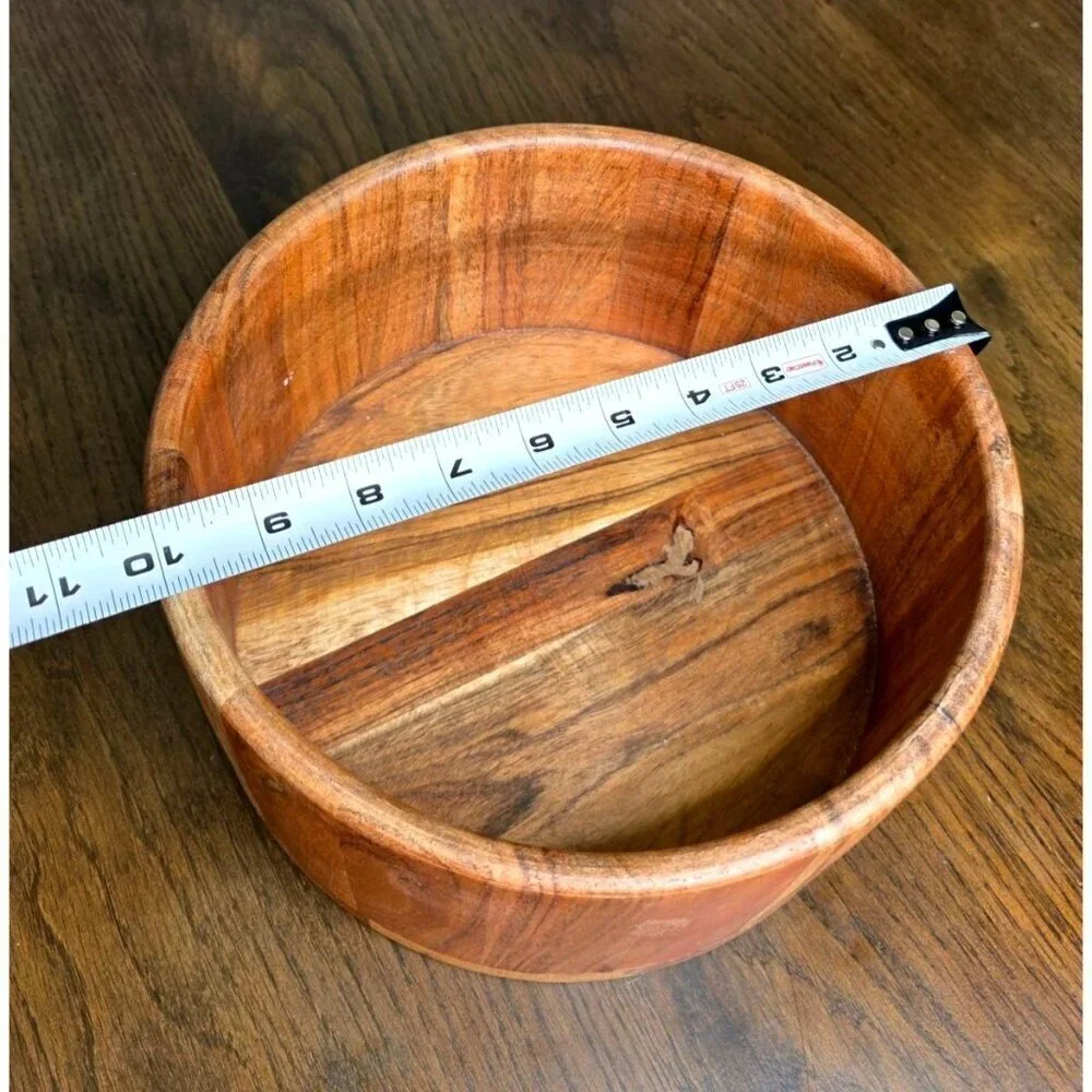 Zassenhaus Acacia Wood Salad Serving Bowl, 11.8
